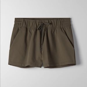 Aritzia Green Shorts